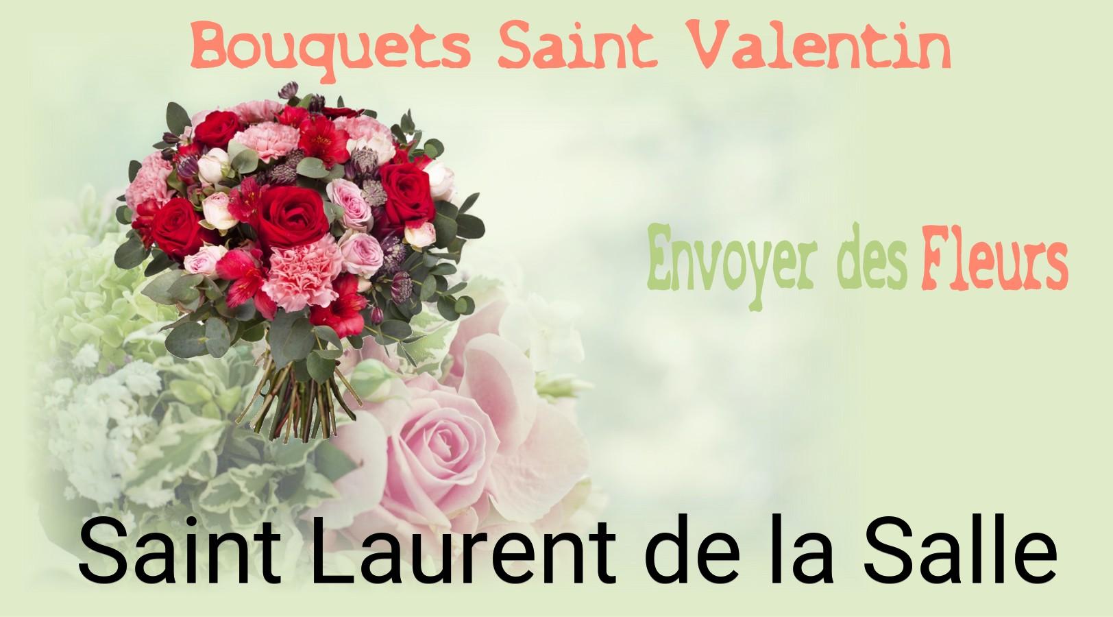 Roses de Saint-Valentin livrées à Saint-Laurent-de-la-Salle